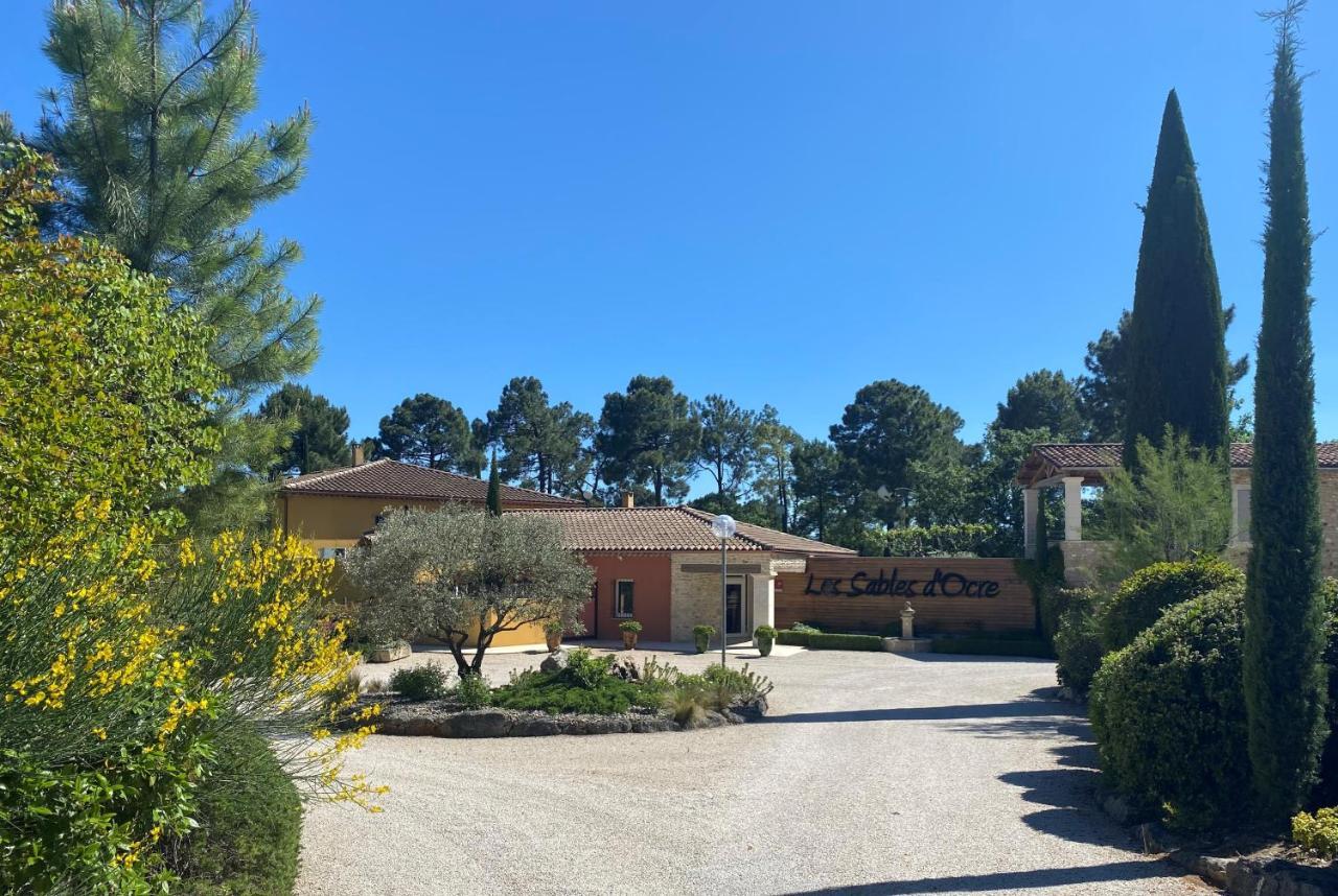 Les Sables D'Ocre & Spa Roussillon (Vaucluse) Exterior foto